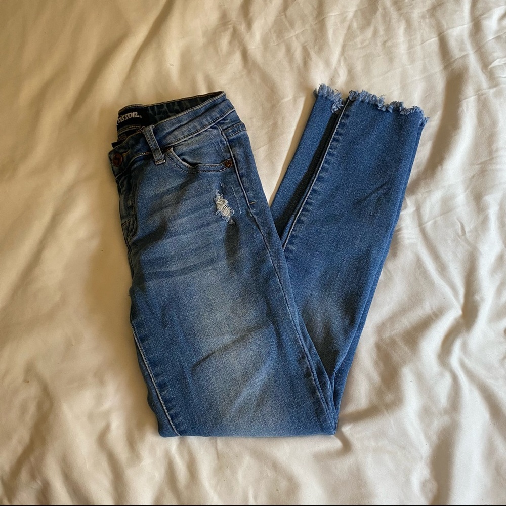 Girls Scissor Jeans